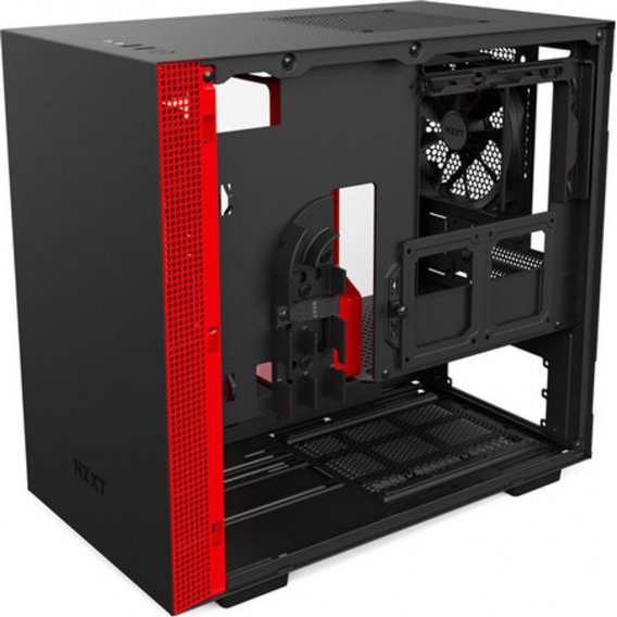 NZXT H200 Window Black/Red       bk mITX