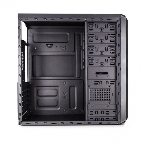 ATX Semi-Tower Rechner NOX NXCBAYRX USB 3.0 Schwarz