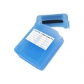 LogiLink HDD Schutz-Box für 2x 6.3cm (2,5') blau wasseresist