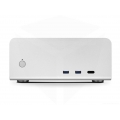 Streacom ST-FC8S Alpha Fanless HTPC Aluminium Gehäuse - silber