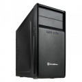 SilverStone PS09B - Midi-Tower - PC - Kunststoff - Stahl - Schwarz - Micro ATX,Mini-ITX - 21 cm