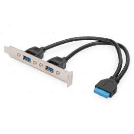 More about DIGITUS USB 3.0 Slotblechkabel, 2x USB-Port