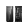 Deepcool MATREXX 70 - Midi-Tower - PC - ABS Synthetik - SPCC - Gehärtetes Glas - Schwarz - ATX,EATX,Micro ATX,Mini-ITX - Gaming