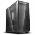 Deepcool MATREXX 70 - Midi-Tower - PC - ABS Synthetik - SPCC - Gehärtetes Glas - Schwarz - ATX,EATX,Micro ATX,Mini-ITX - Gaming