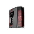 SilverStone Primera PM01 - Midi-Tower - PC - Kunststoff - Stahl - Titan - ATX,Micro ATX - Rot