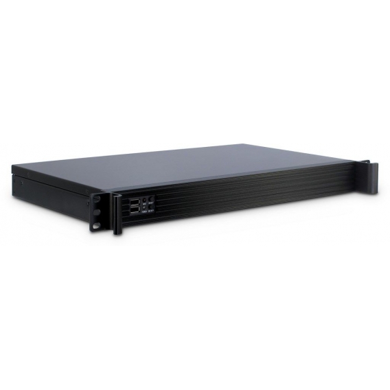 Inter-Tech IPC-K-126L - Rack - Server - Stahl - Schwarz - Mini-ITX - 1U