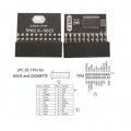 Tpm2.0-Modulformteil Black Metal Lpc 20-1Pin 20-Pin-Schutzmodul, Motherboard-Modul für Tpm-L R2.0, für Gigabyte Gc-Tpm2.0