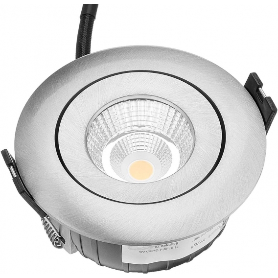 Qi Allround Gyro alu 10W, 36°, DimToWarm, CRI＞95 IP44, inkl. Treiber