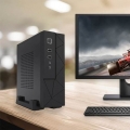 Desktop Gaming  Gehäuse Computergehäuse Mini ITX Schwarz