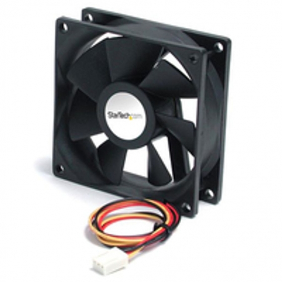 StarTech.com 60mm Gehäuselüfter - Lüfter für PC Gehäuse mit 3-pin Molex Stecker, Ventilator, 6 cm, 4500 RPM, 28 dB, 21,46 cfm, S