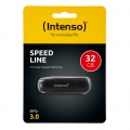 Intenso Speed Line 32 GB, USB 3.0, Schwarz