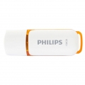 Philips USB-Stick 2.0, 128GB, Snow Edition, Farbe: Orange