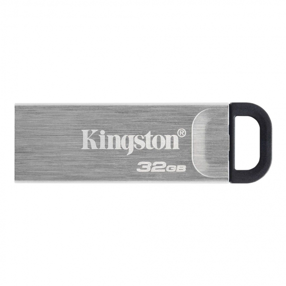 Kingston DataTraveler Kyson USB-Stick USB3.2, 32GB - mit stilvollem, kappenlosem Metallgehäuse