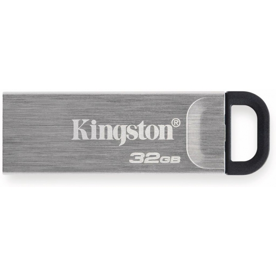 Kingston DataTraveler Kyson USB-Stick USB3.2, 32GB - mit stilvollem, kappenlosem Metallgehäuse