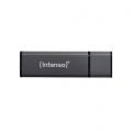 Intenso Alu Line USB 2.0 mit Kappe, 8 GB, anthrazit