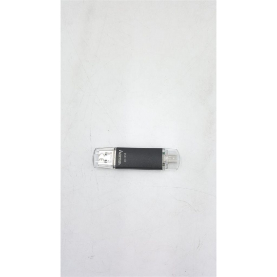 hama USB 3.0 OTG Speicherstick FlashPen "Laeta Twin" 64 GB schwarz