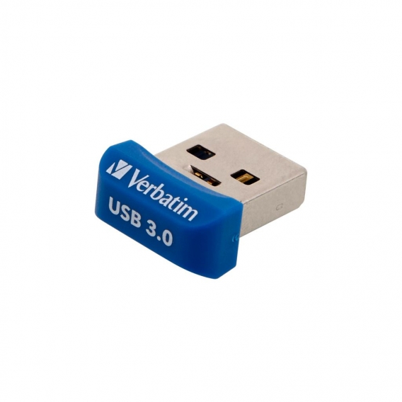 Verbatim Store `n` Stay NANO - USB-Flash-Laufwerk - 64 GB - USB 3.0 - Blau