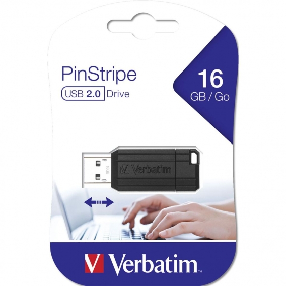 VERBATIM 49063 Pinstripe 16 GB 10 MB/s