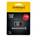 Intenso Slim Line 128 GB, USB 3.0, Kappe, 20 x 15 x 7 mm