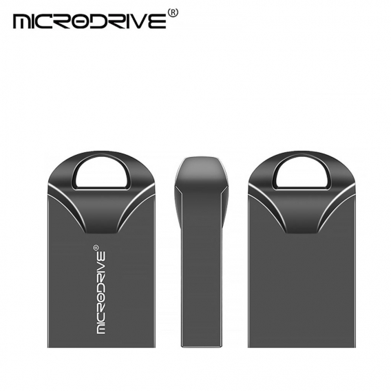 64GB USB Stick USB 2.0 USB Drive Aluminium Mini Autoradio USB Flashdrive Farbe: Schwarz