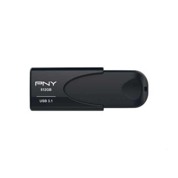 PNY Attache 4 USB stick 512 GB USB Type-A 3.2 Gen 1 (3.1 Gen 1) Black