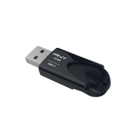 PNY Attache 4 USB stick 512 GB USB Type-A 3.2 Gen 1 (3.1 Gen 1) Black