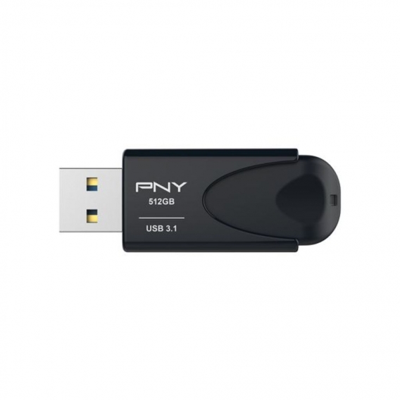 PNY Attache 4 USB stick 512 GB USB Type-A 3.2 Gen 1 (3.1 Gen 1) Black