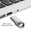 USB Stick 64GB Mit Karabinerverschluss, Moreslan USB 3.0 Aluminum Metall Memory Stick Wasserdichter Flash Drive