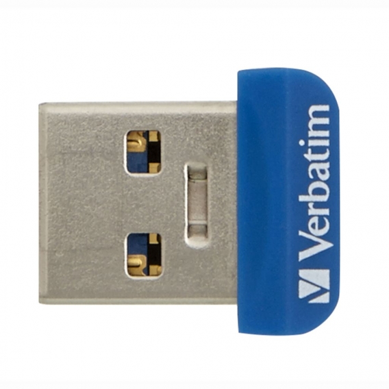 Verbatim Store `n` Stay NANO - USB-Flash-Laufwerk - 16 GB - USB 3.0 - Blau