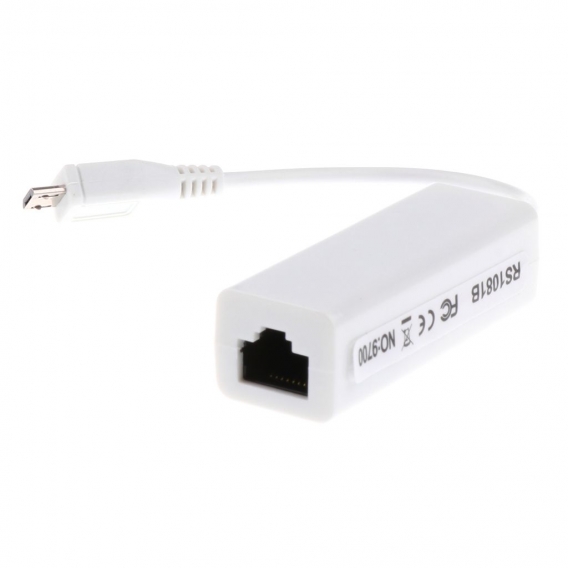 Micro USB Zu RJ45 Lan 10 / 100mbps Schnelle Ethernet Netzwerkadapter Karte