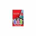 Sandisk USB Stick Cruzer Blade USB Flash Drive 3pack 32GB, Typ-A, 2.0, Ohne Deckel, Blau, Grün, Pink