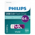 Philips USB-Stick 64GB Vivid, USB 3.0