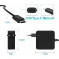 NEUE DAWN 65W USB C Netzteil  für Lenovo ASUS Acer Dell Xiaomi Air Huawei Matebook MacBook Pro HP Thinkpad Type C Laptops Ladege