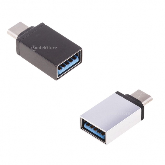 USB3.1 TypC Männlich auf USB3.0 TypA Weiblich Wandler OTG Adapter - 2 Stücke