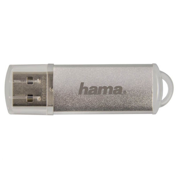 hama USB 2.0 Speicherstick FlashPen "Laeta" 128 GB silber