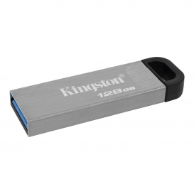 More about Kingston USB-Flash-Laufwerk DataTraveler Kyson 128 GB, USB 3.2 Gen 1, Schwarz/Grau