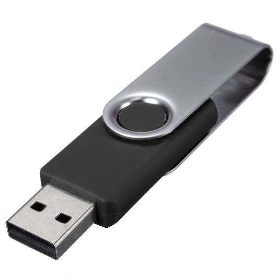 Wirbel 128MB USB 2.0 Flash Memory Stick Pen Drive Speicher Thumb U Disk Faltbarer Schlüsselanhänger Geschenke schwarz