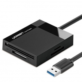 More about Ugreen 4in1 USB 3.0 SD / micro SD / CF / MS Kartenleser Cardreader Speicherkartenleser Multi Adapter schwarz