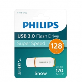 More about Philips USB-Stick 128GB Snow, USB 3.0, Farbe: Orange