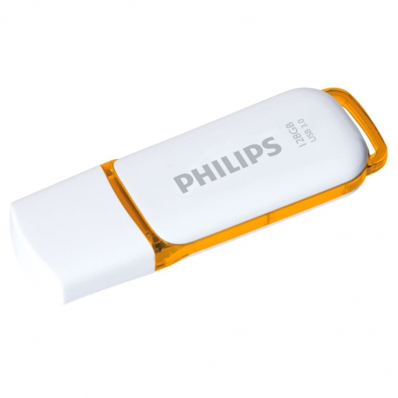 Philips USB-Stick 128GB Snow, USB 3.0, Farbe: Orange