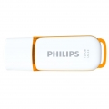 Philips USB-Stick 128GB Snow, USB 3.0, Farbe: Orange