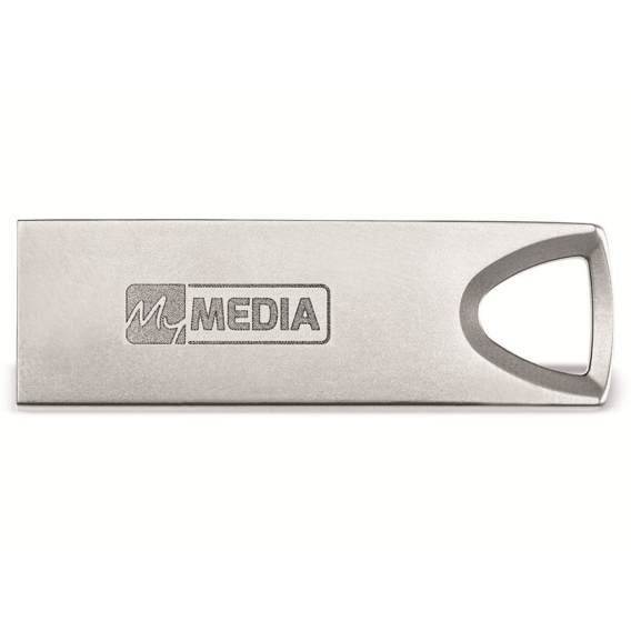 USB-Stick MYMEDIA MyAlu, USB 2.0, Typ-A, 16 GB