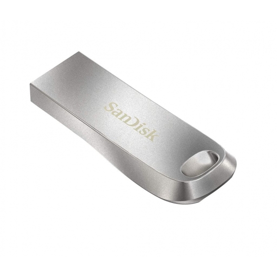 SanDisk Ultra Luxe 128GB USB Flash Drive USB 3.1 up to 150 MB/s, SDCZ74-128G-G46, mit schwarzen Schlüsselband