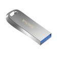 SanDisk Ultra Luxe 128GB USB Flash Drive USB 3.1 up to 150 MB/s, SDCZ74-128G-G46, mit schwarzen Schlüsselband