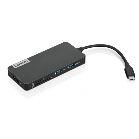 Lenovo 4X90V55523 - USB 3.2 Gen 1 (3.1 Gen 1) Type-C - HDMI,USB 2.0,USB 3.2 Gen 1 (3.1 Gen 1) Type-A Lenovo