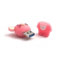 Onwomania Maus Tier Mäusschen Ratte rosa USB Stick USB Flash Drive 8GB Usb 3.0