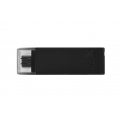 Kingston Technology DataTraveler 70, 32 GB, USB Typ-C, 3.2 Gen 1 (3.1 Gen 1), Kappe, 7 g, Schwarz