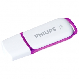 More about Philips USB-Stick 64GB Snow, USB 3.0, Farbe: Lila