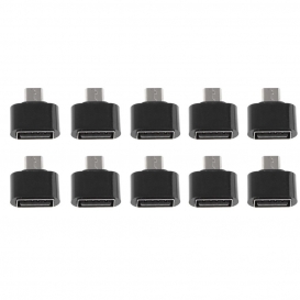 More about 10 Stück Micro USB zu USB Adapter Stecker , Farbe Schwarz