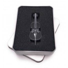 More about Onwomania Bass Cello Violine Geige in Schwarz USB Stick in Alu Geschenkbox 8 GB USB 3.0